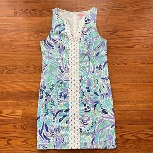 Lilly Pulitzer Gabby shift dress, size 10.